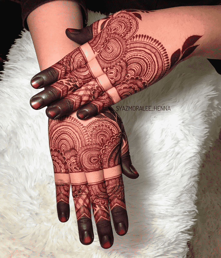 Superb Amritsar Henna Design