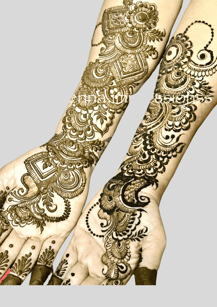 Appealing Armenia Henna Design