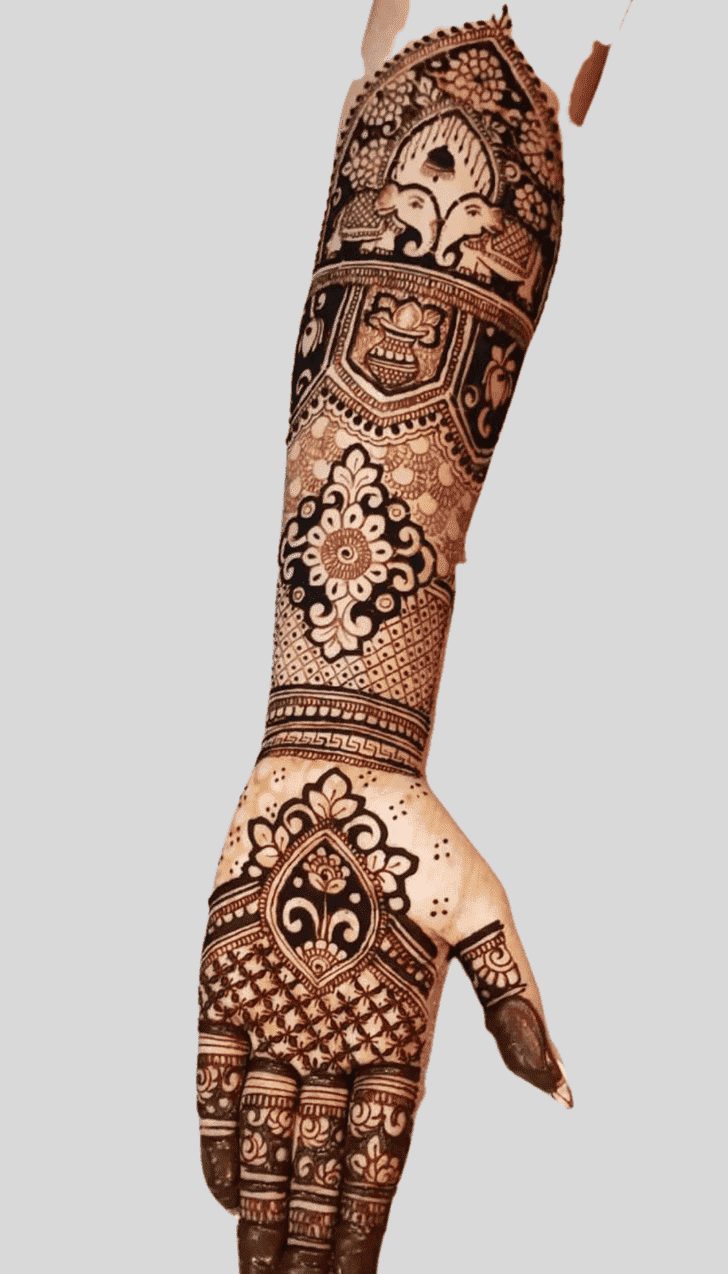 Bewitching Armenia Henna Design
