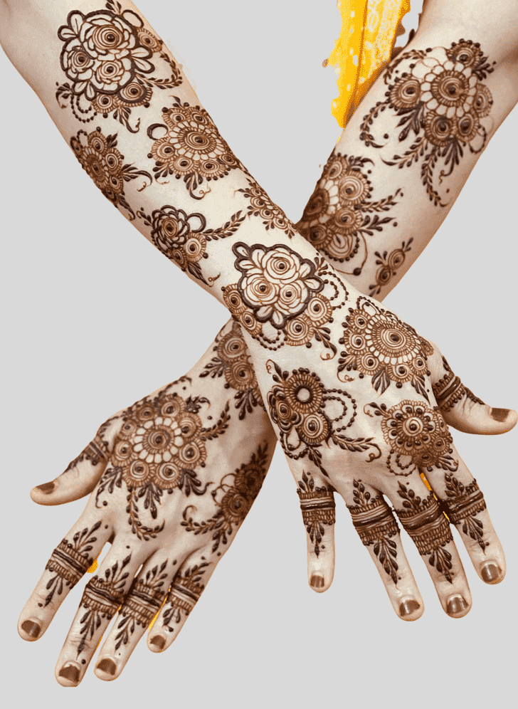 Comely Armenia Henna Design