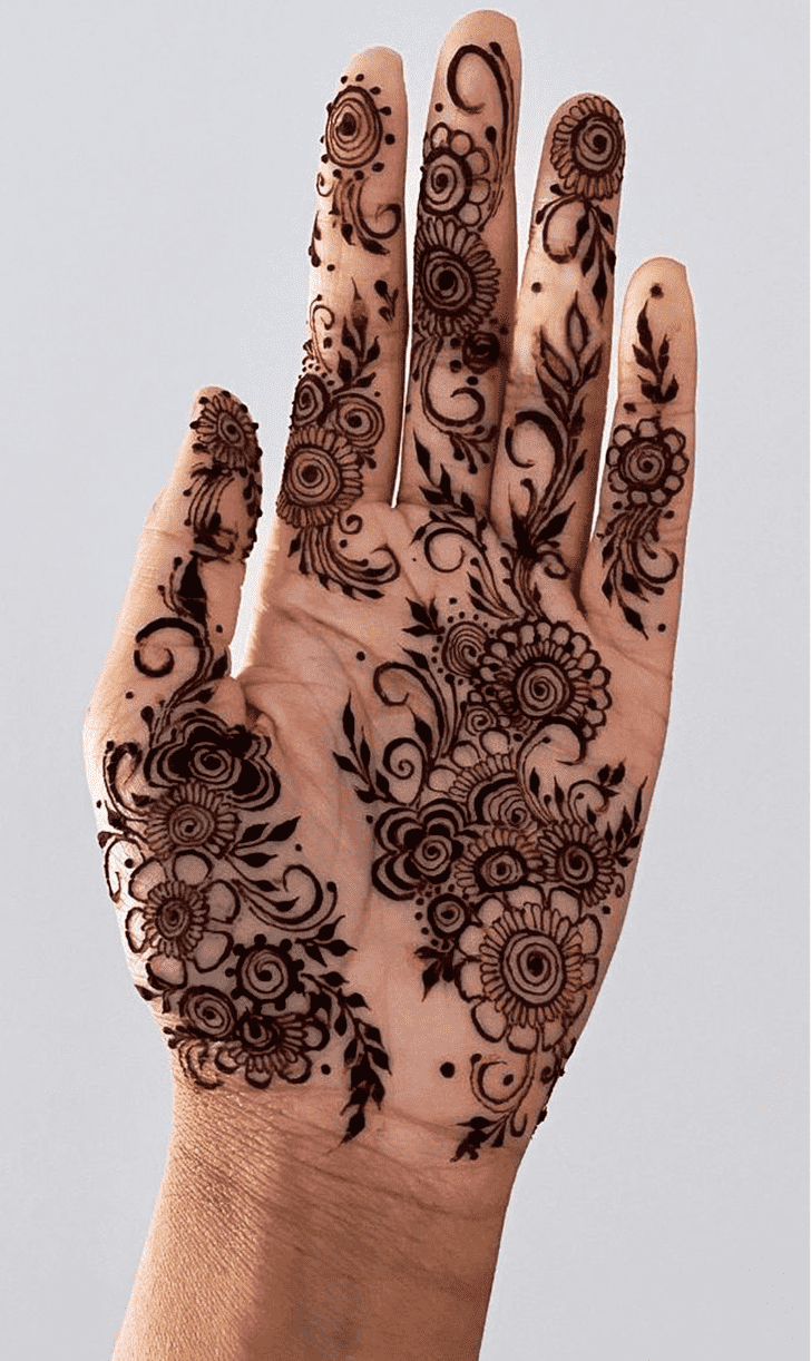 Classy Attractive Henna Design