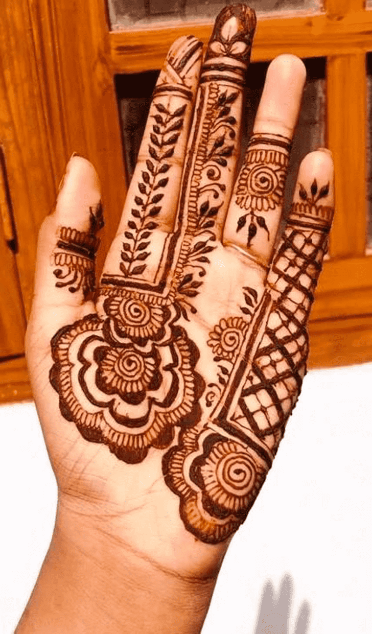 Fetching Attractive Henna Design