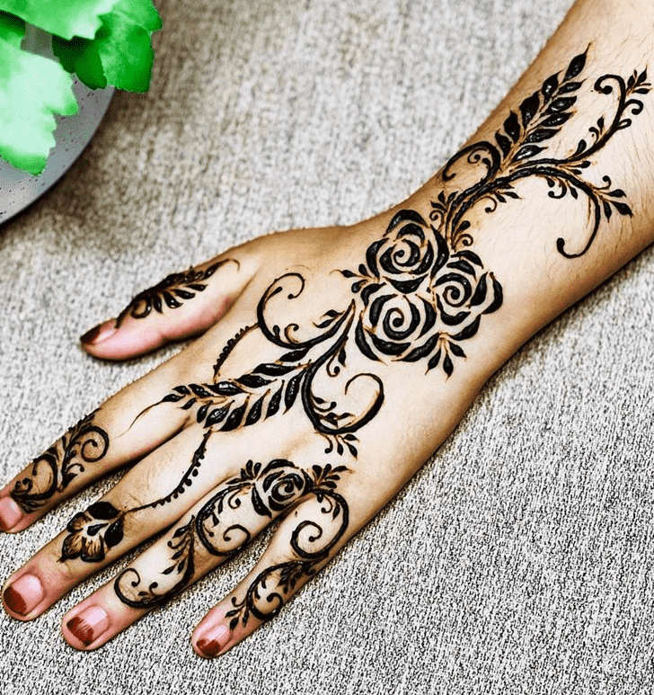 Gorgeous Attractive Henna Design