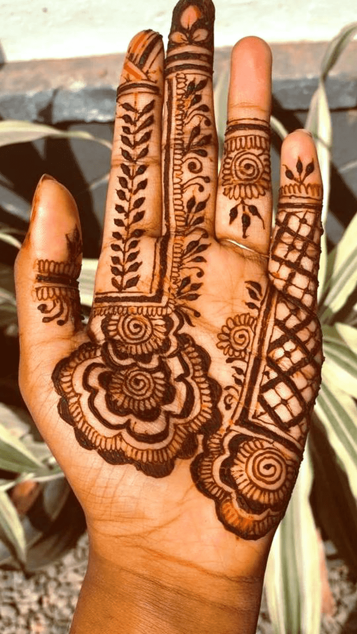 Marvelous Attractive Henna Design