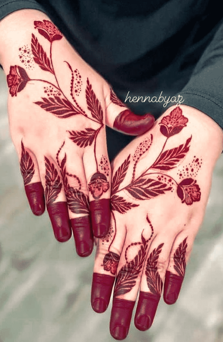 Nice Attractive Henna Design