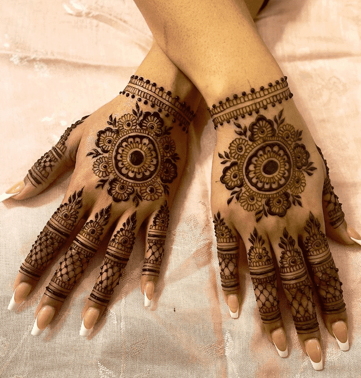 Superb Attractive Henna Design