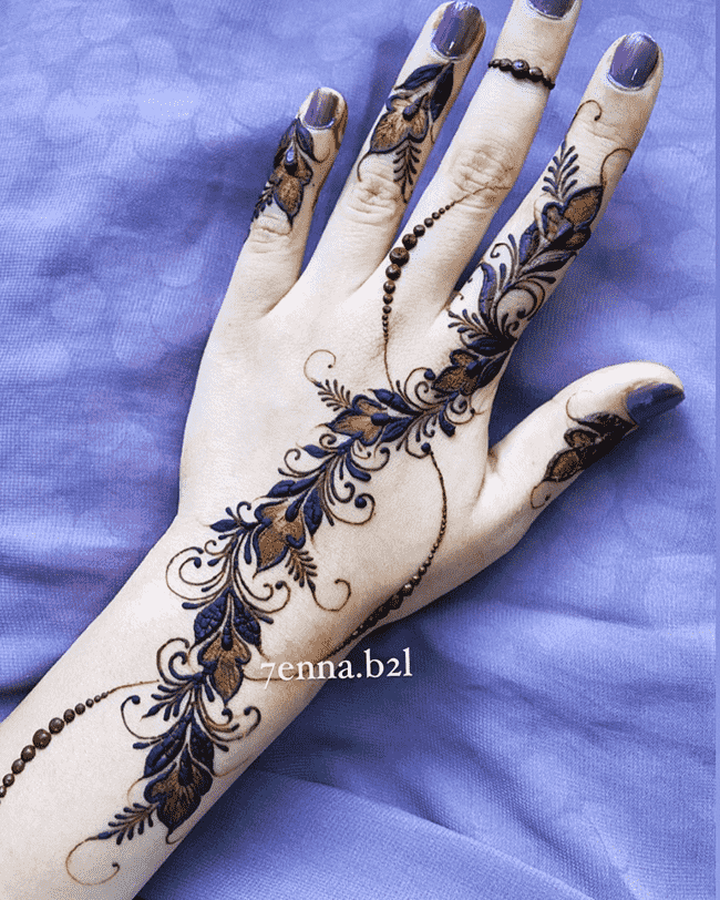 Adorable Aurangabad Henna Design