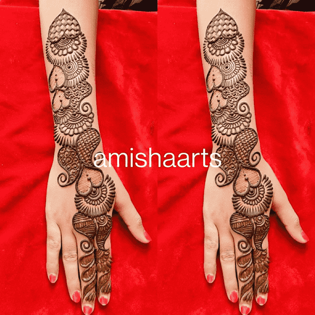 Angelic Aurangabad Henna Design