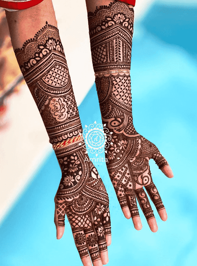 Delicate Aurangabad Henna Design