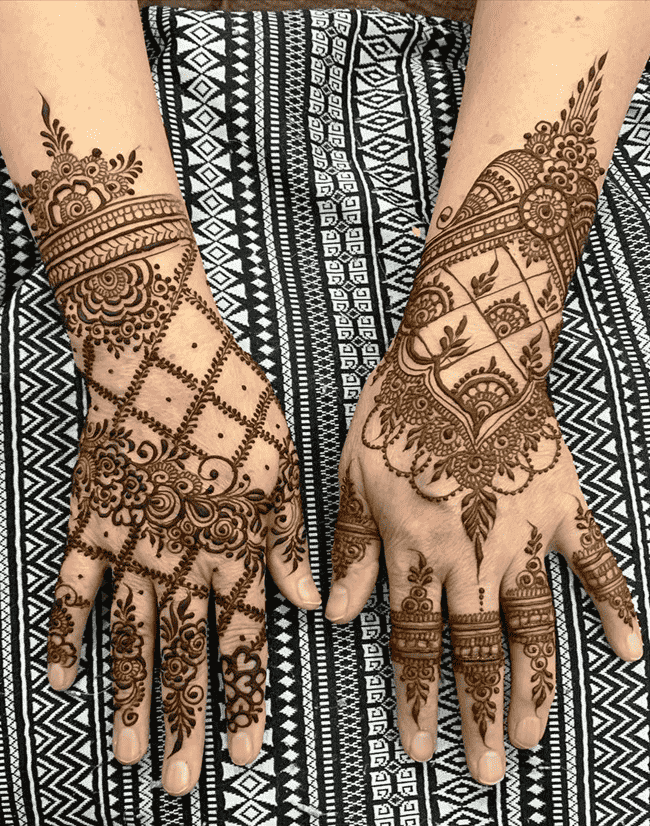 Fair Aurangabad Henna Design