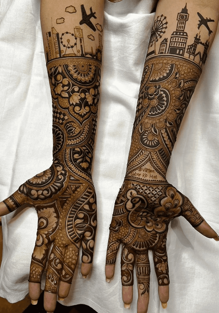 Arm Austin Henna Design