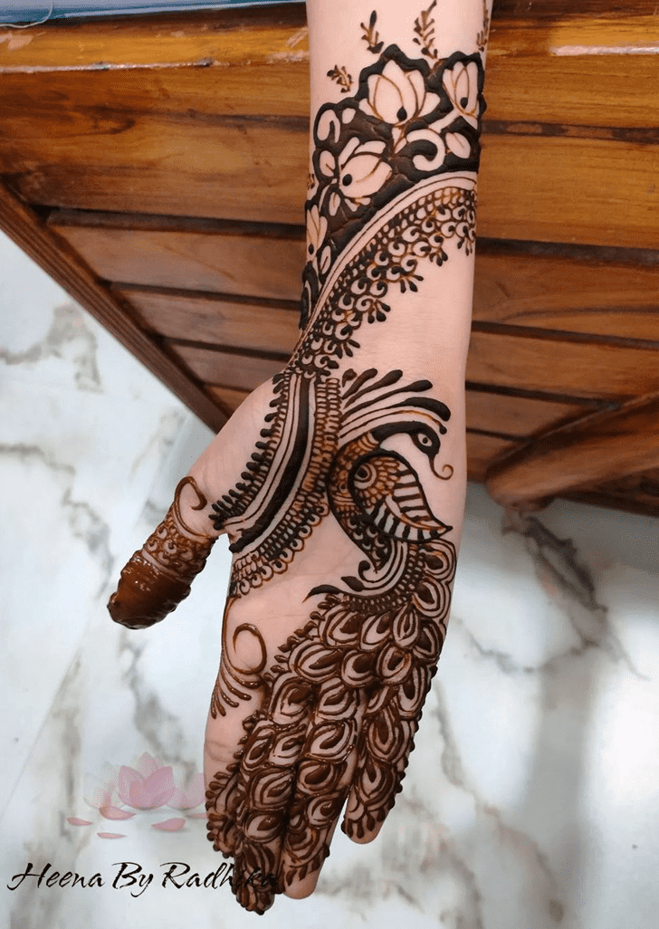 Refined Austin Henna Design