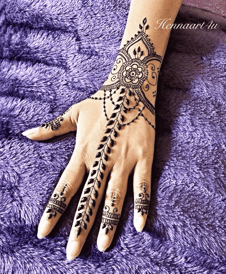 Dazzling Australia Henna Design