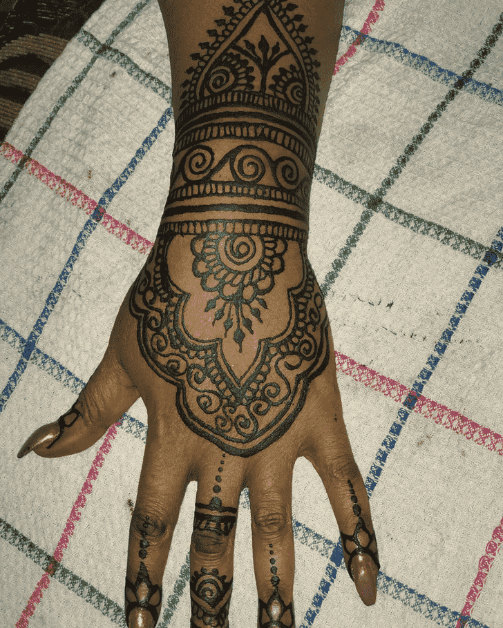 Pleasing Australia Henna Design