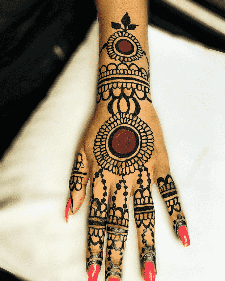 Refined Australia Henna Design