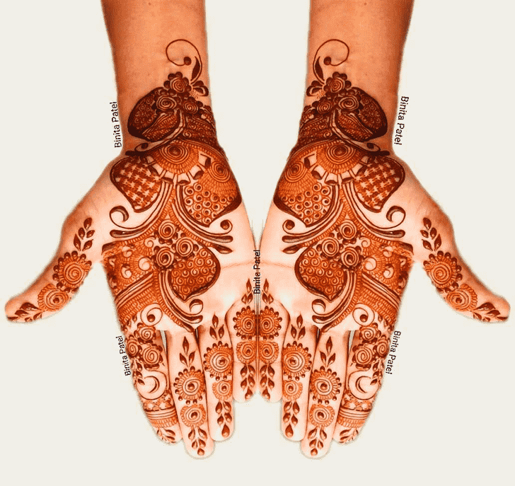Captivating Austria Henna Design