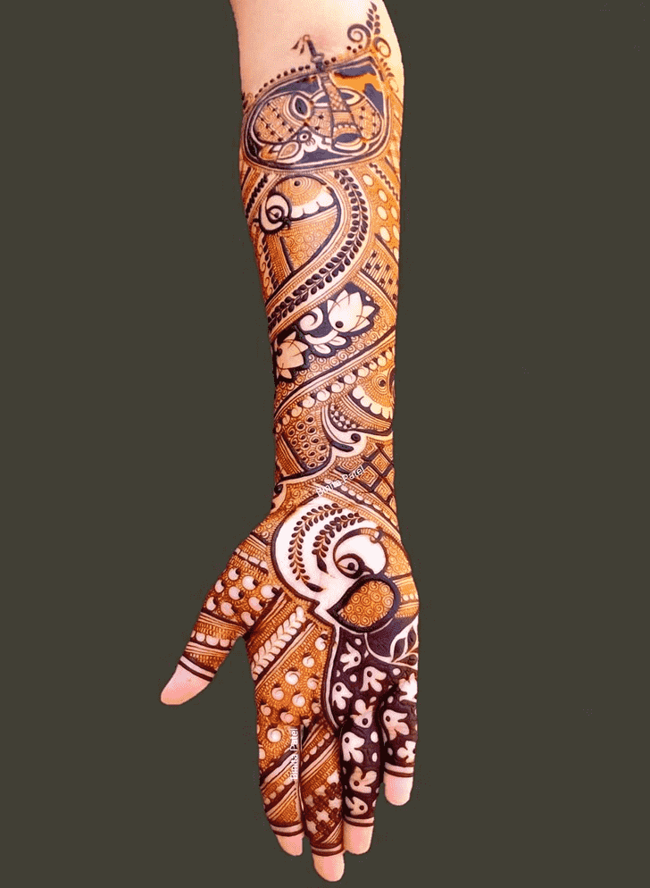 Elegant Austria Henna Design