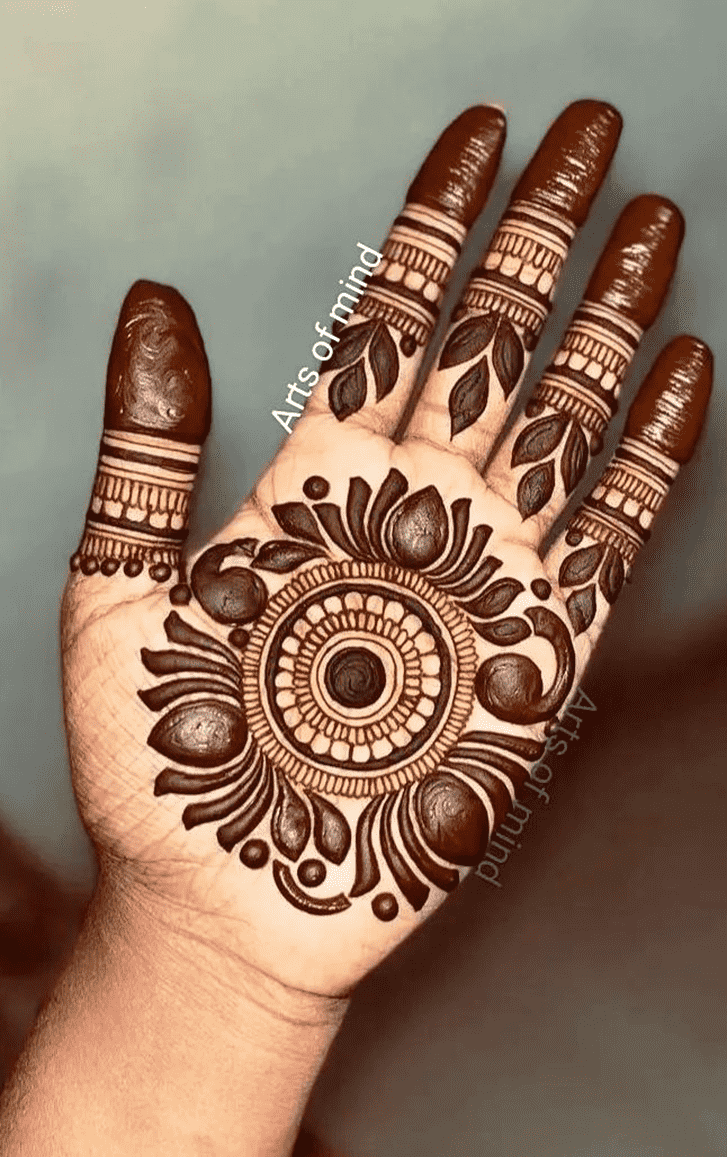 Angelic Awesome Henna Design