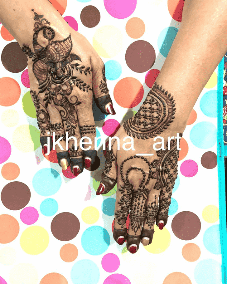 Arm Badghis Henna Design