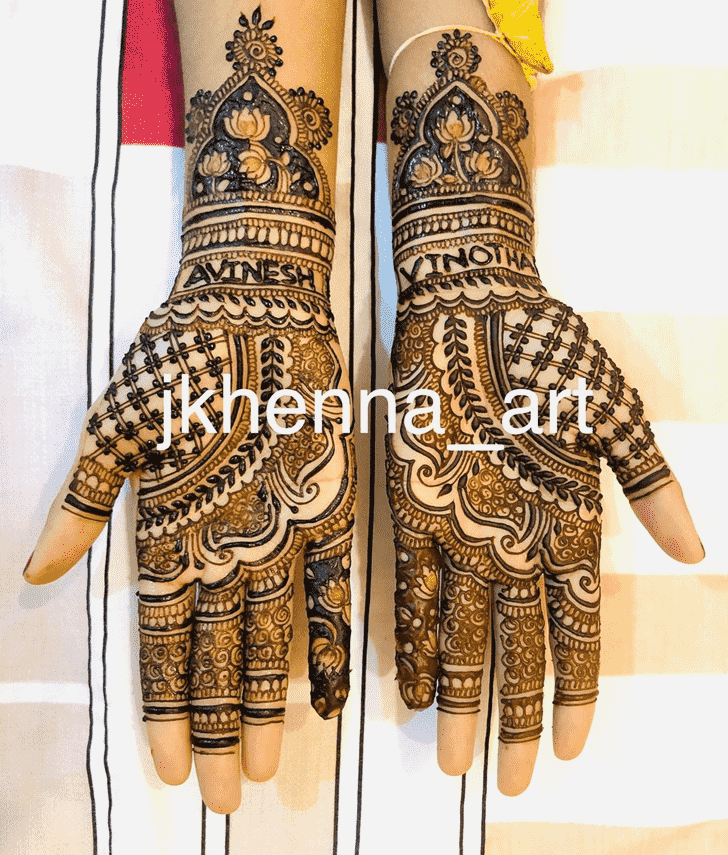Ideal Badghis Henna Design