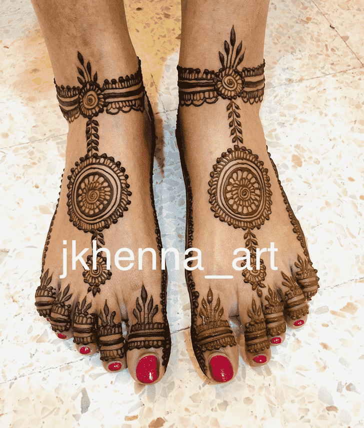 Magnetic Badghis Henna Design