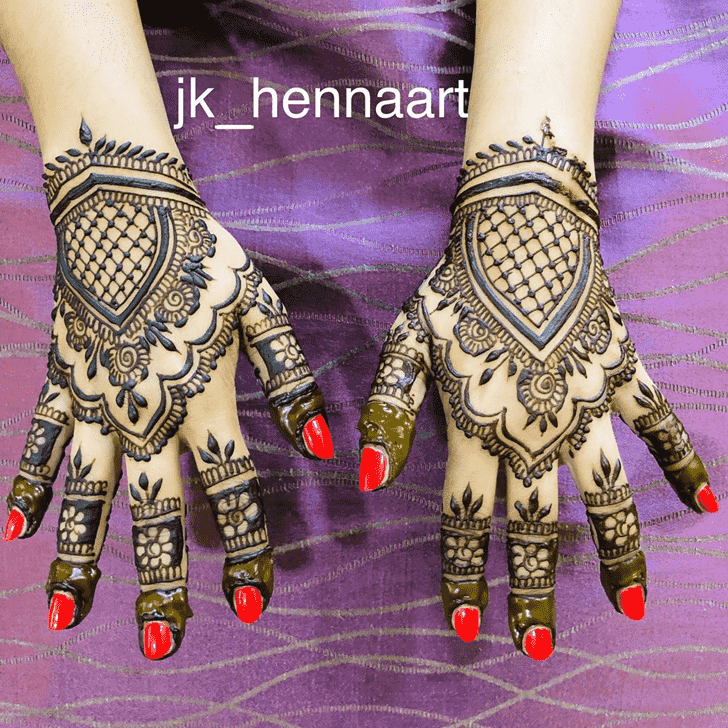 Splendid Badghis Henna Design