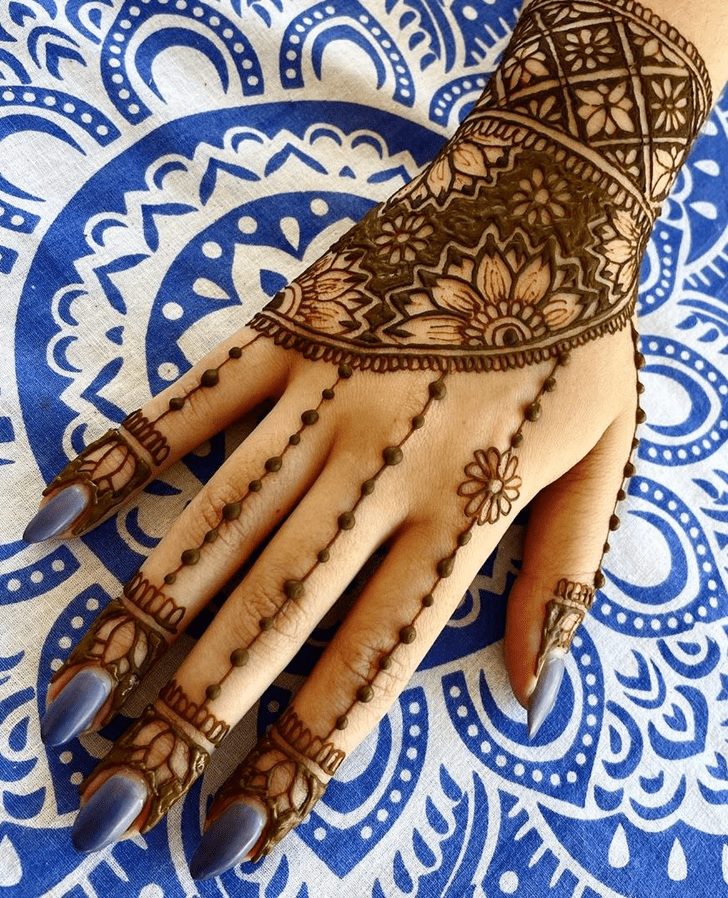 Arm Baghlan Henna Design