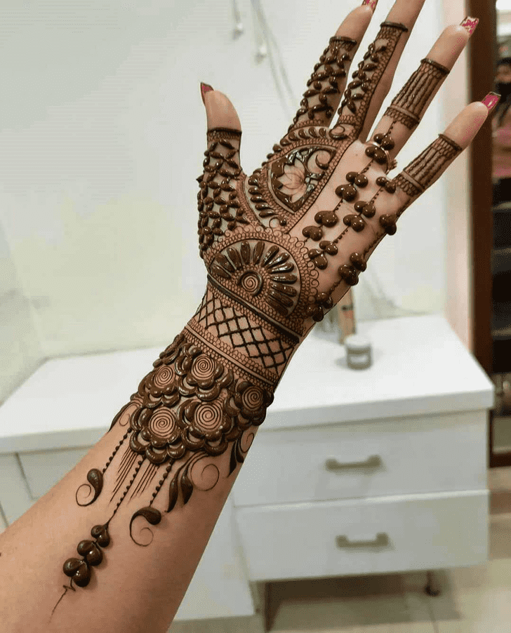 Arm Baghlan Henna Design