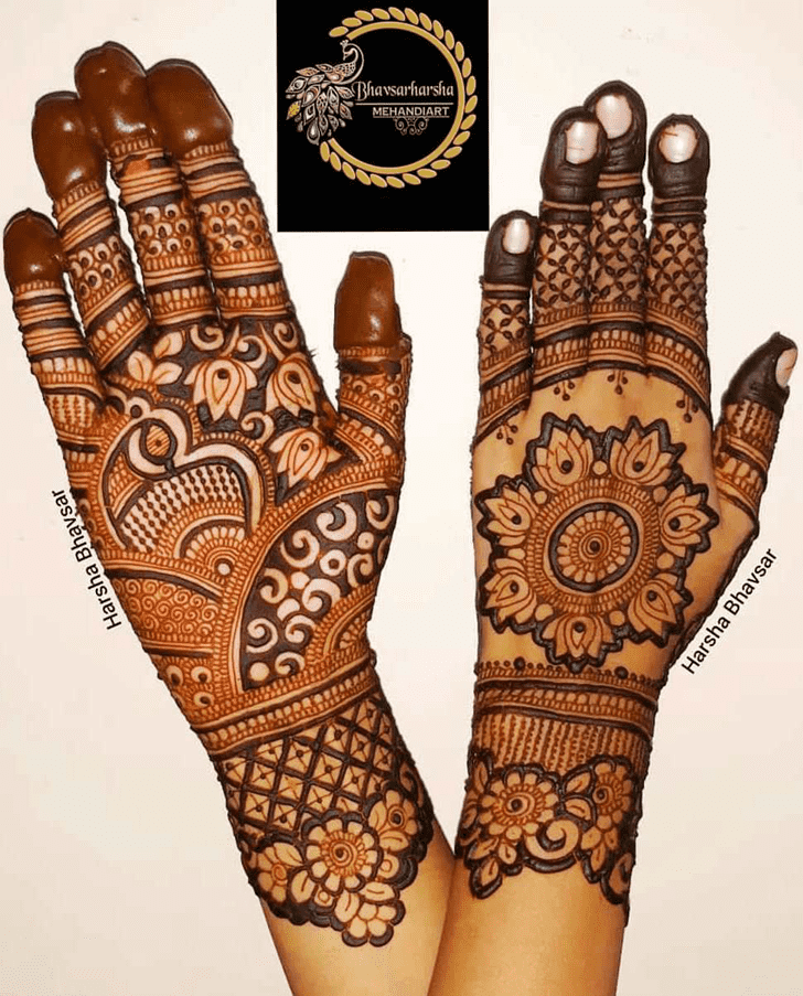 Good Looking Baghlan Henna Design