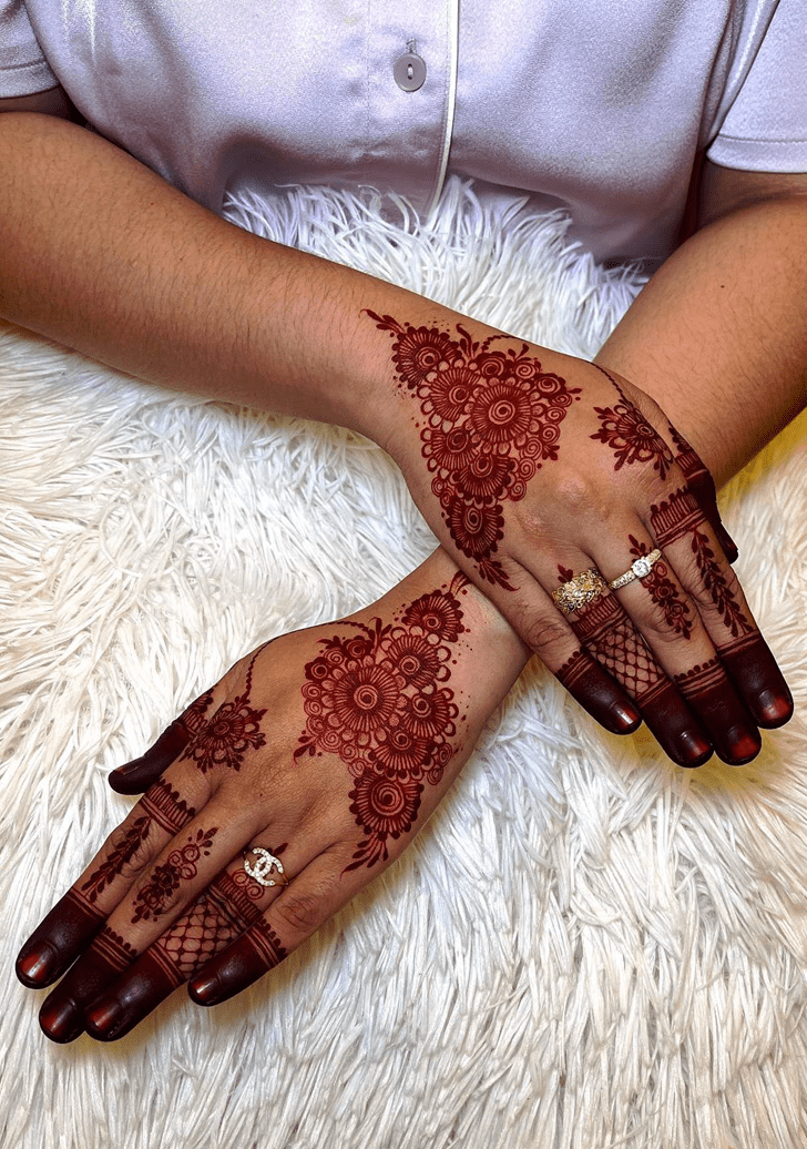 Beauteous Bahawalpur Henna Design