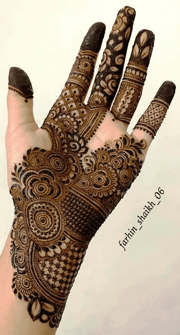 Awesome Bahawalpur Henna Design