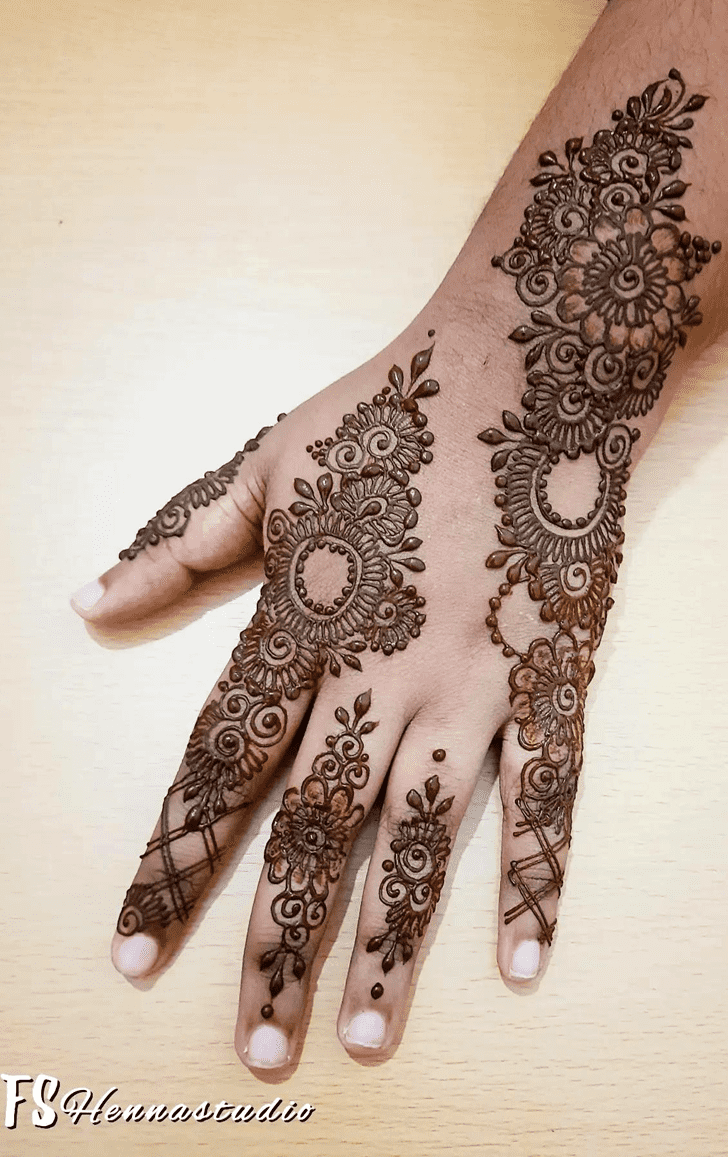 Appealing Bamyan Henna Design
