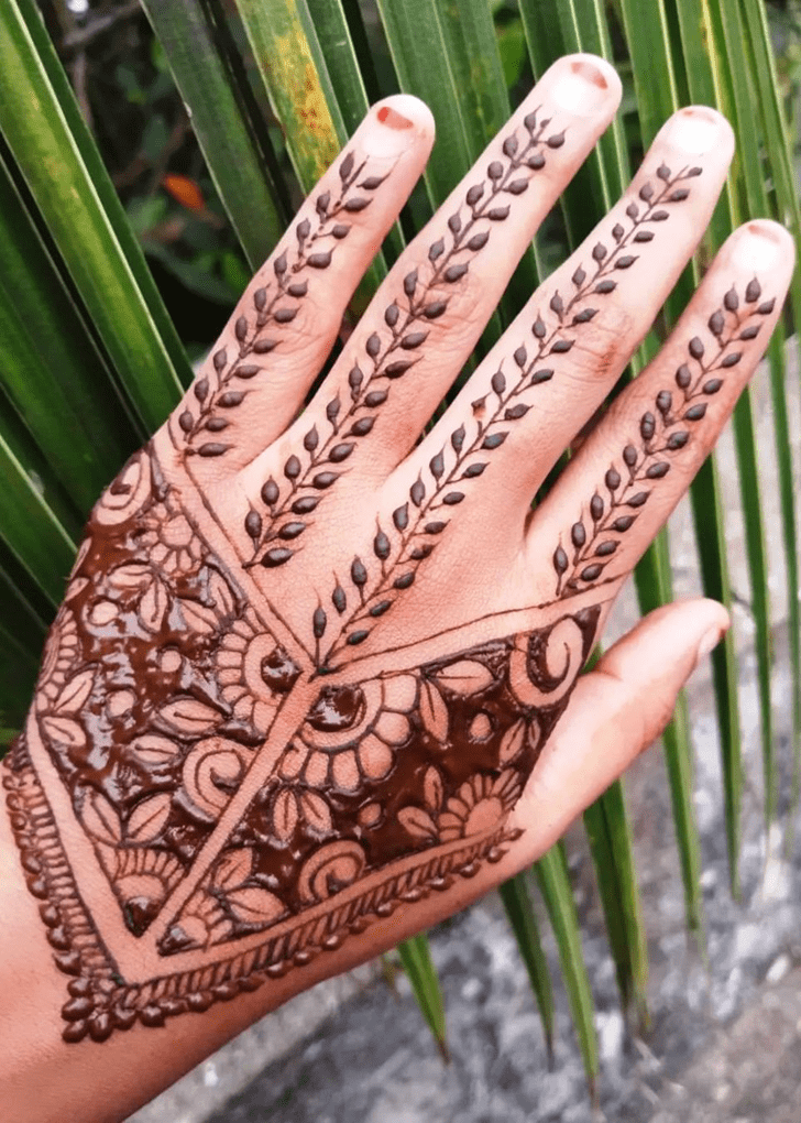 Elegant Bamyan Henna Design