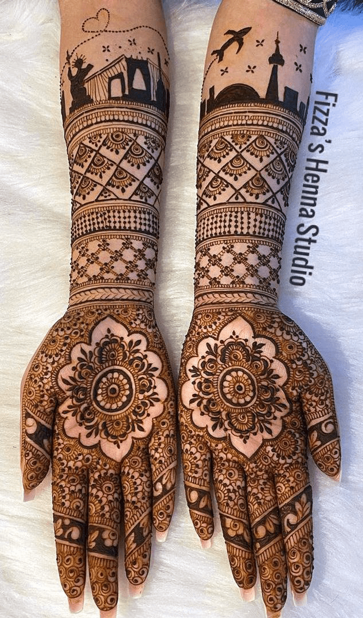 Slightly Bamyan Henna Design