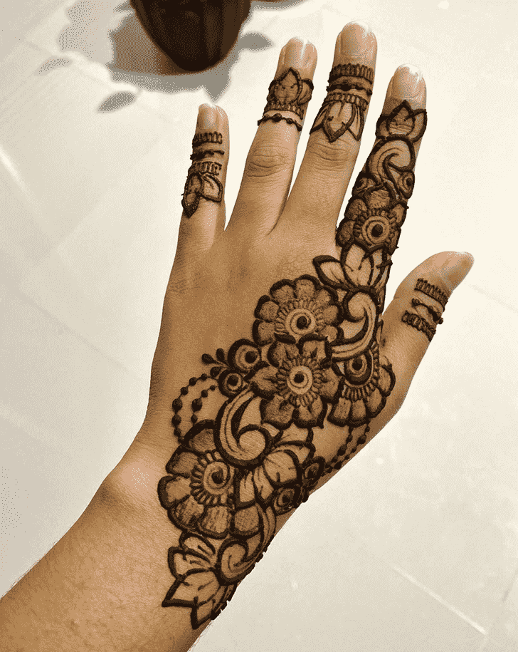Alluring Bangalore Henna Design