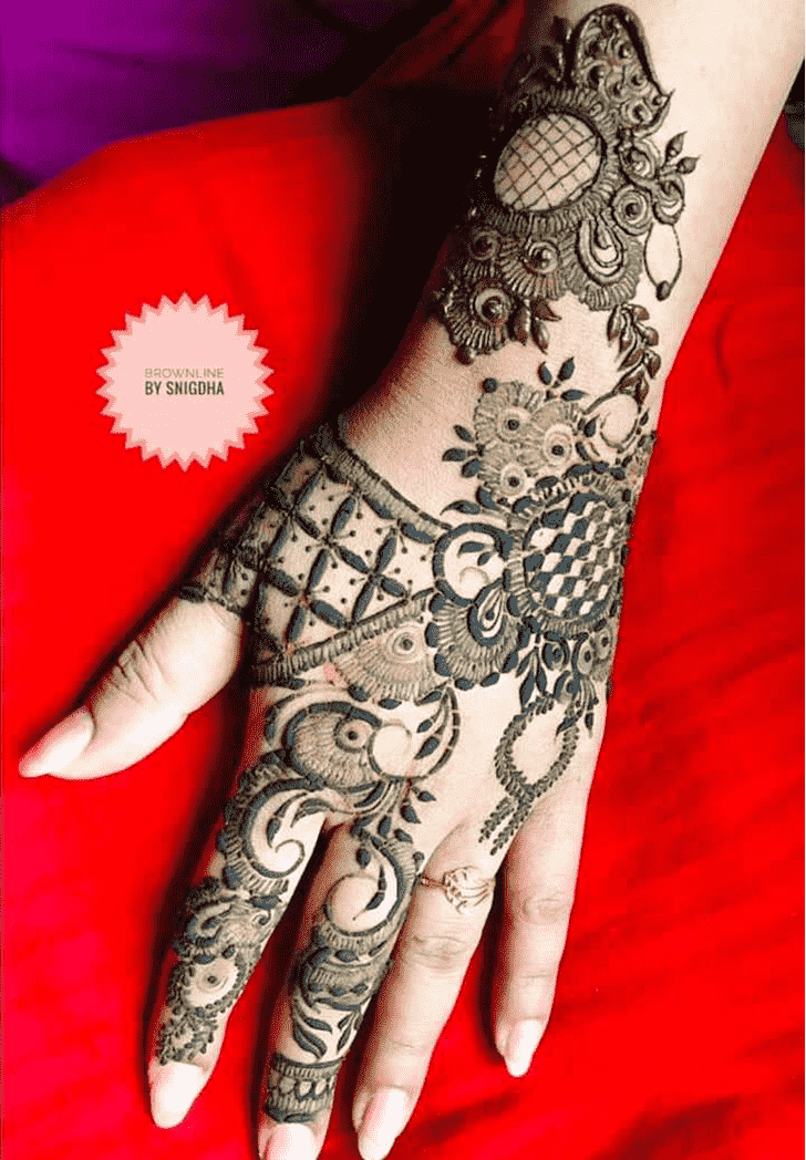 Charming Bangalore Henna Design