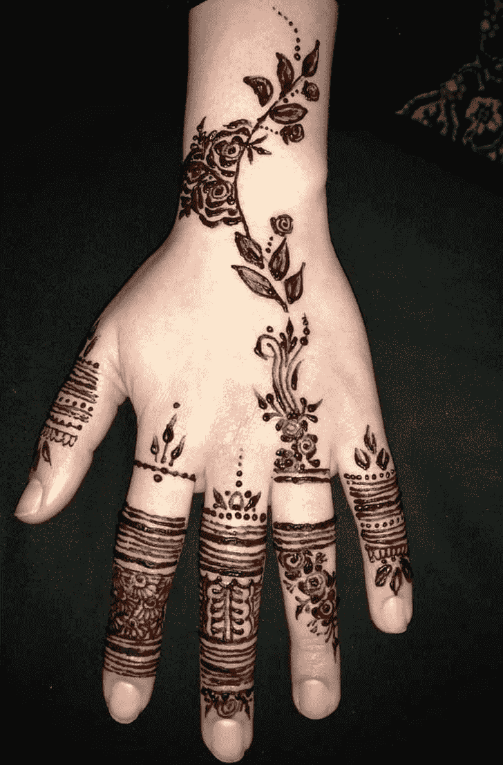 Mesmeric Bangalore Henna Design