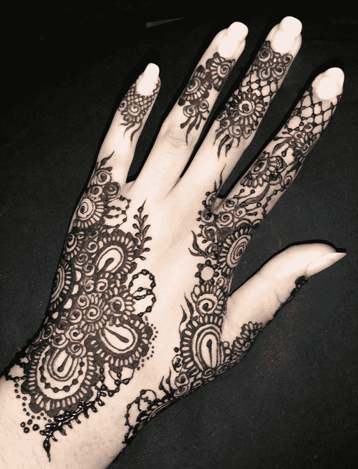 Pleasing Bangalore Henna Design