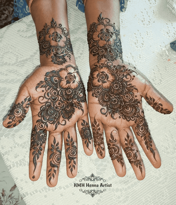 Pretty Bangalore Henna Design