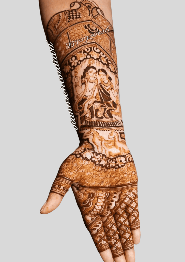 Charming Bangladesh Henna Design
