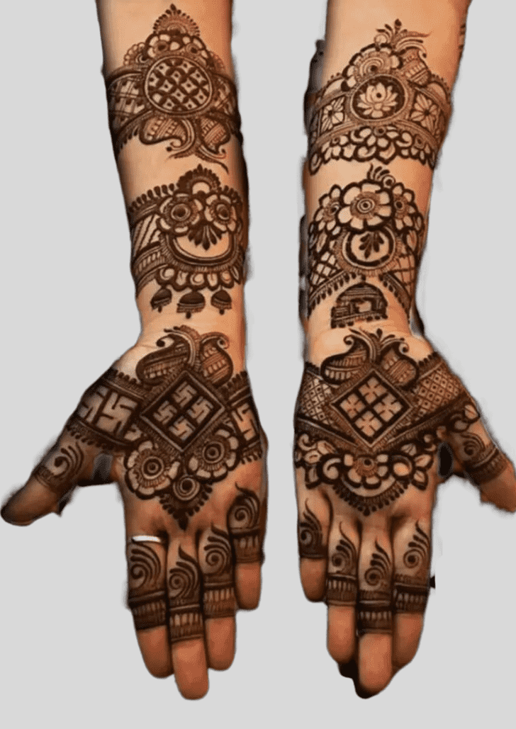 Arm Bangladesh Henna Design