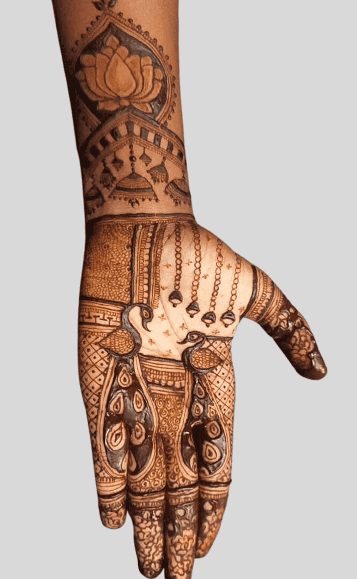Elegant Bangladesh Henna Design