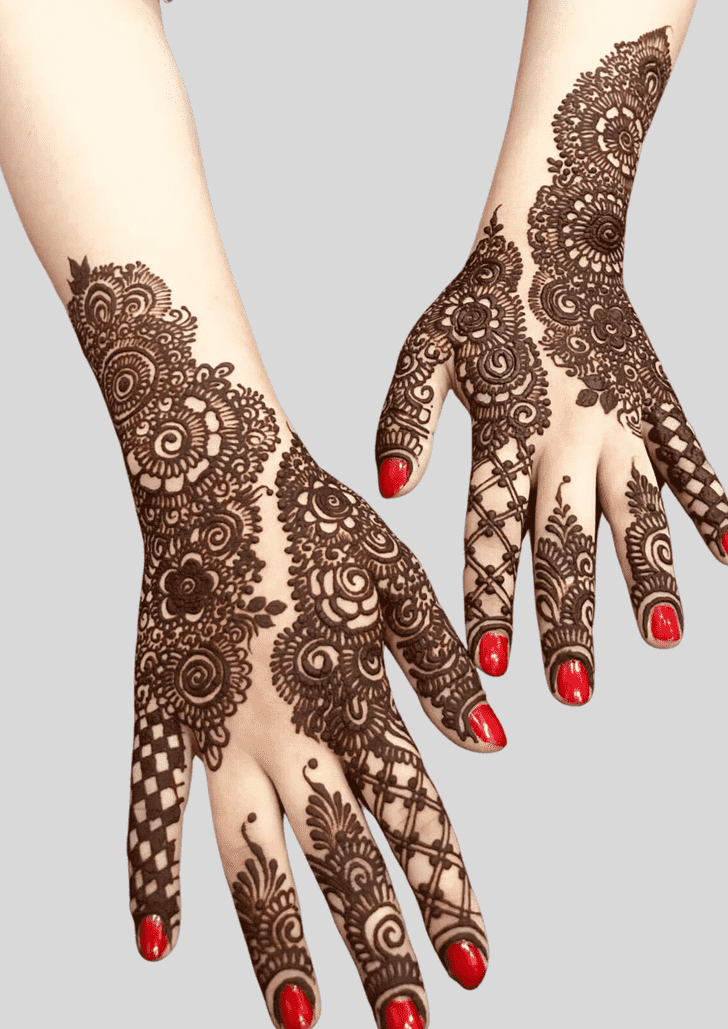 Fine Bangladesh Henna Design