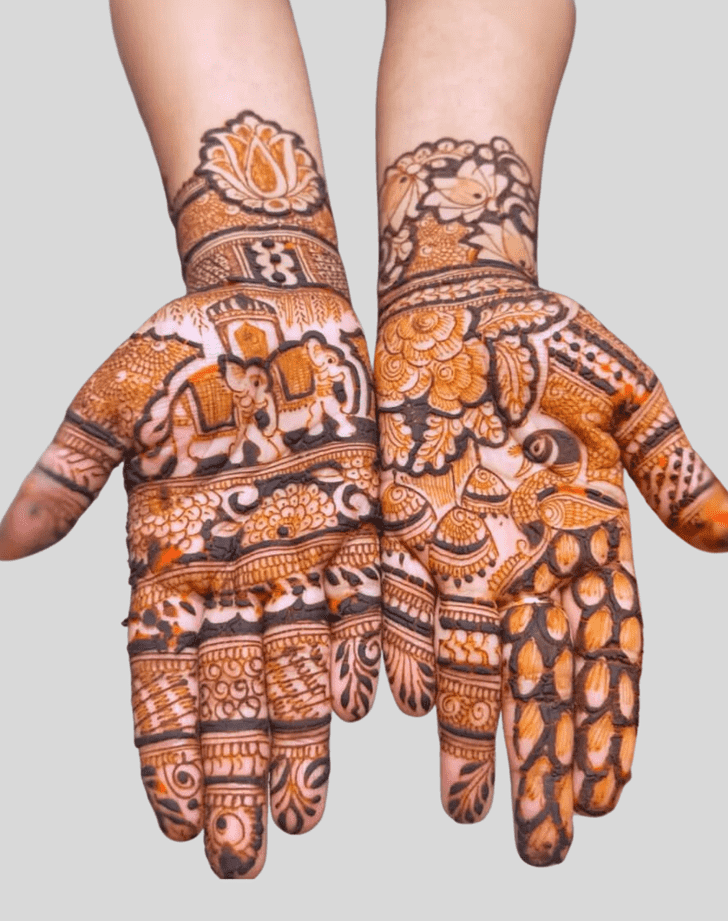 Good Looking Bangladesh Henna Design
