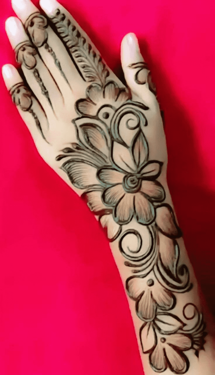 Pretty Bangladesh Henna Design