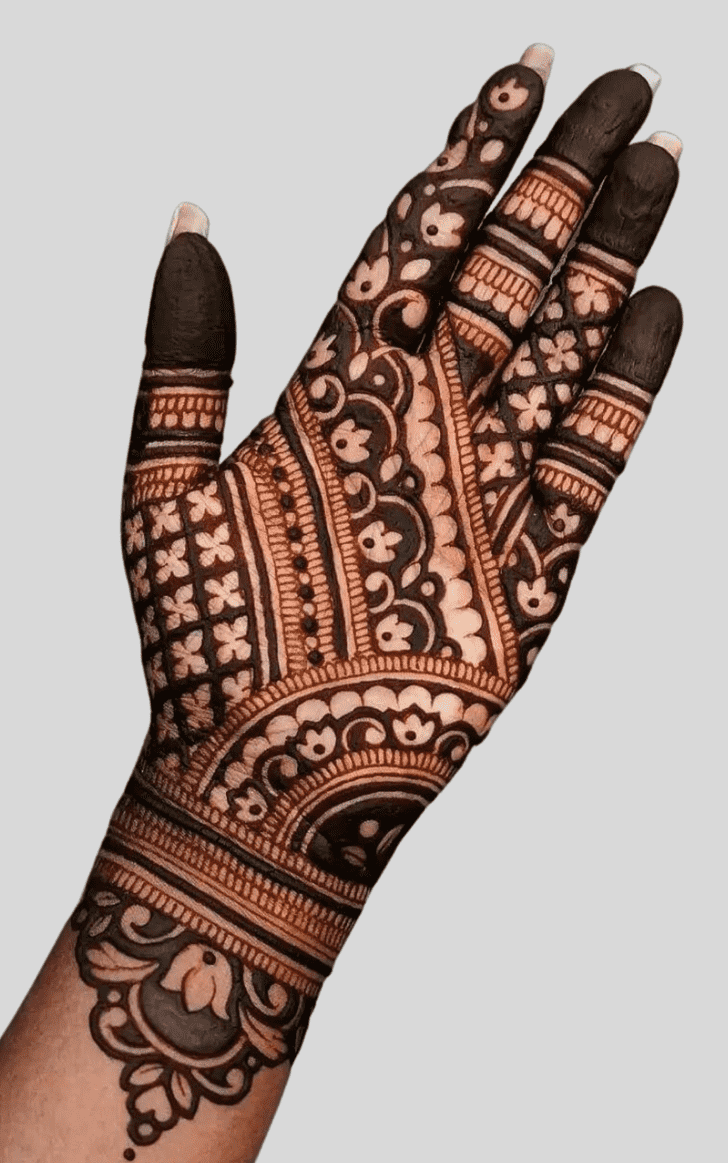 Resplendent Bangladesh Henna Design