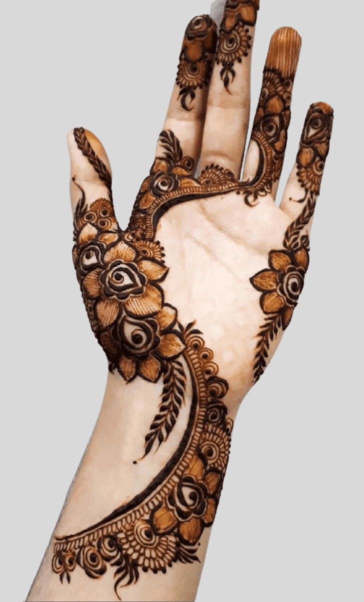 Shapely Bangladesh Henna Design