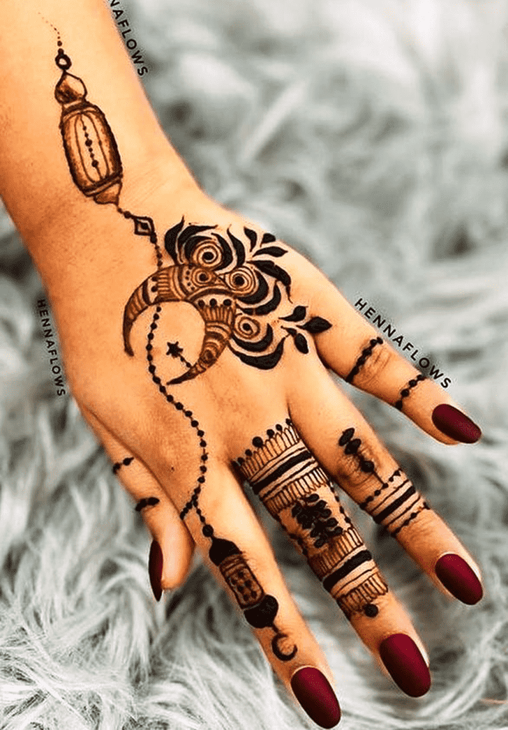 Arm Beautiful Easy Henna Design