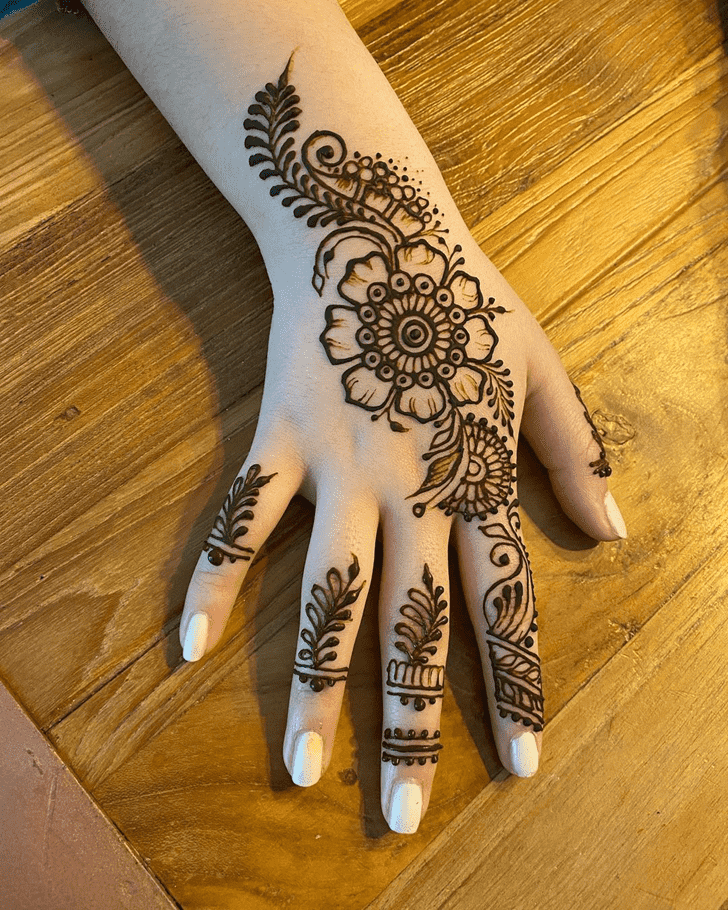 Excellent Beautiful Easy Henna Design