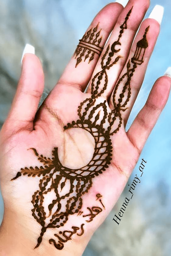 Grand Beautiful Easy Henna Design